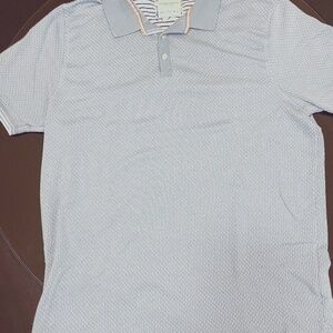 Men's XL blue polo